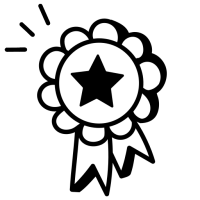 pictogramme d'une médaille