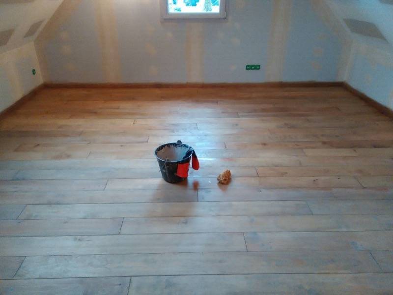 parquet huilé